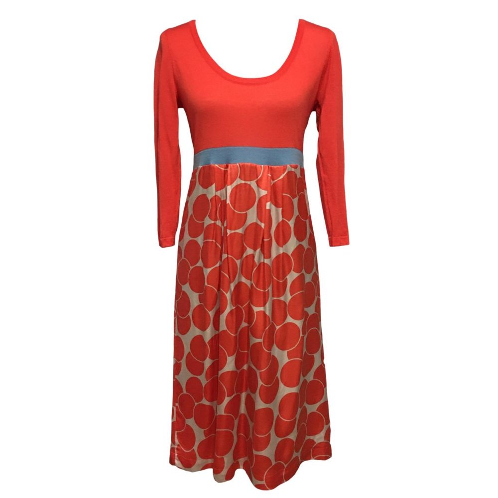 Boden Cosmopolitan Poppy Falling Spots Dress - 6L